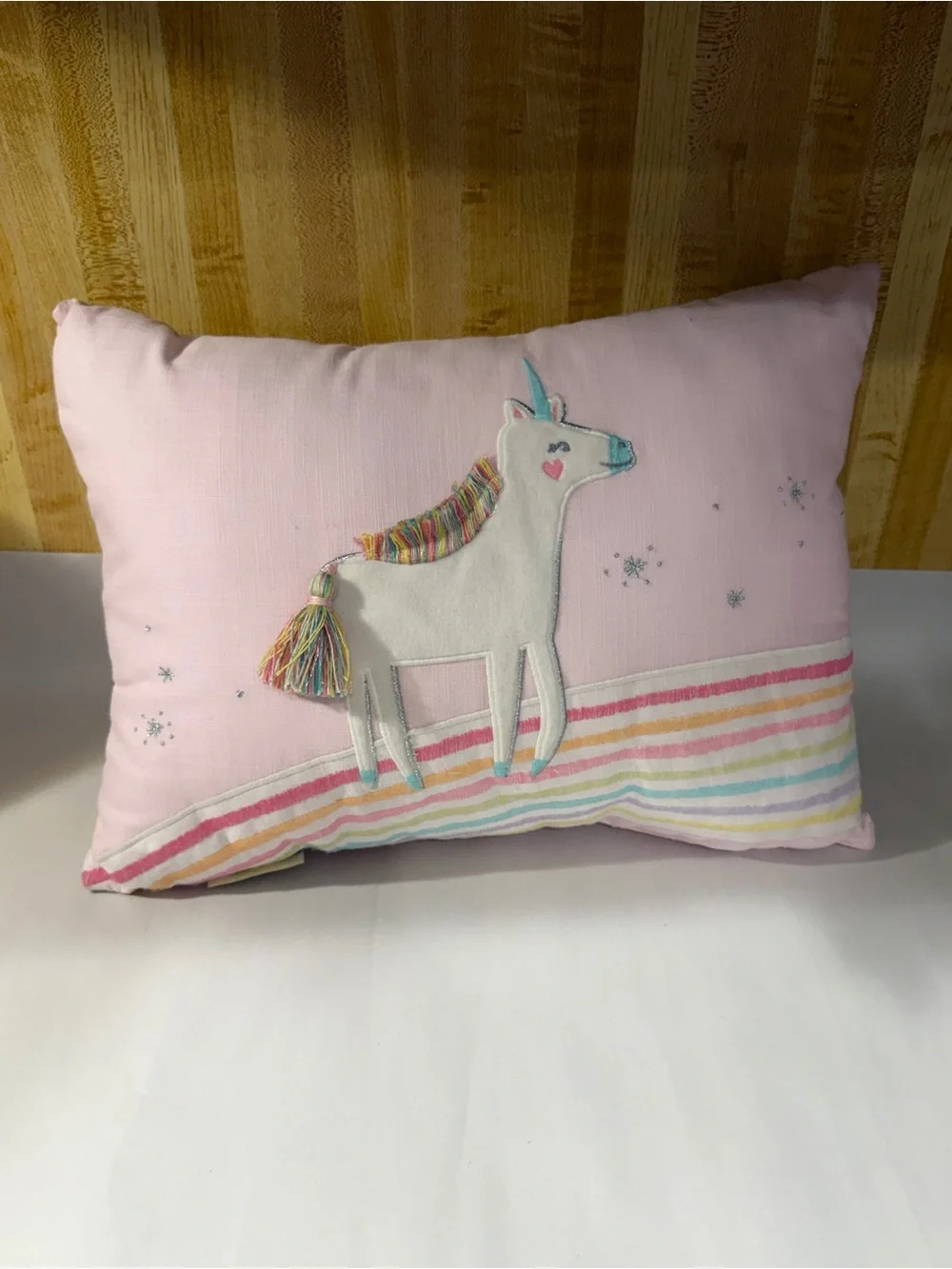 Pottery Barn Kids Molly Unicorn Pillow